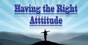 Spiritual Blog - Attitude