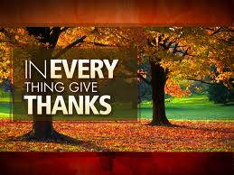 Spiritual Blog - Thanksgiving