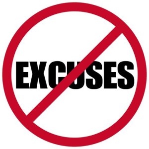 Spiritual Blog - Excuses