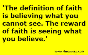 Spiritual Blog - Faith