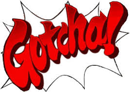 Spiritual Blog - Gotcha