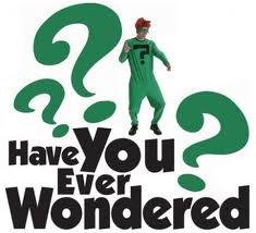 Spiritual Blog - Wondered