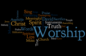 spiritual blog - Worship