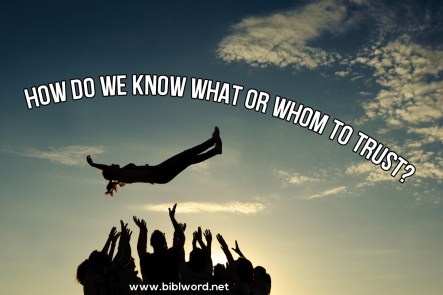 Spiritual Blog - Trust