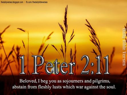 spiritual blog - Abstain