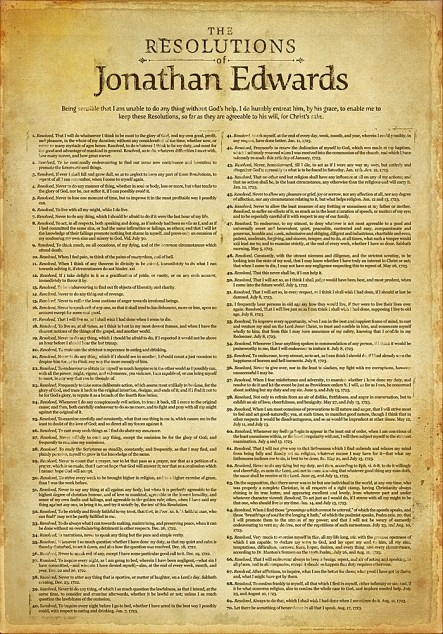 Spiritual Blog - Jonathan Edwards