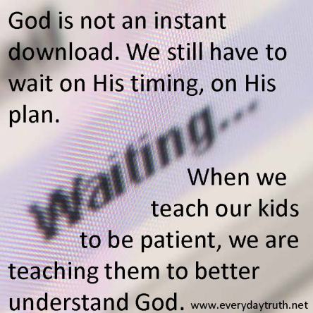 Spiritual Blog - Waiting