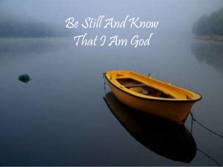 Spiritual Blog - Stillness