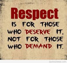 Spiritual Blog - Respect 1