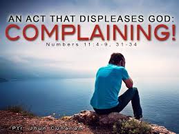 Spiritual Blog - Complaining