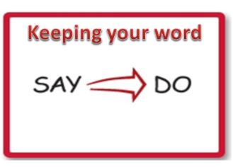 Spiritual Blog - Word Keeping