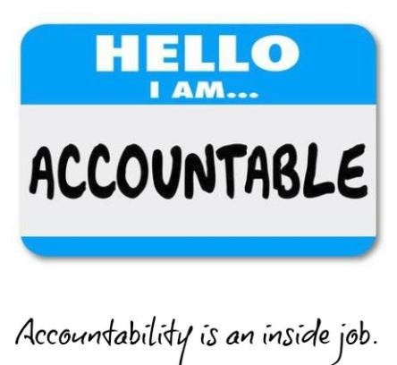 Spiritual Blog - Accountability