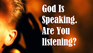 Spiritual Blog - God Speaks
