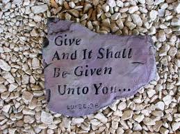 Spiritual Blog - Give