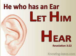SPIRITUAL BLOG - Hearing