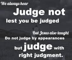 Spiritual Blog - Judge