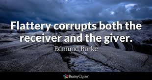 Spiritual Blog - Flattery