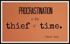 Spiritual Blog - Procrastinatin