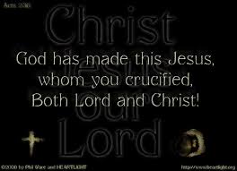 Spiritual Blog - Lord and Christ