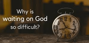 spiritual blog - waiting
