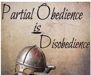 Incomplete Obedience | Roy's Covenant Corner